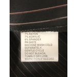 Romana Studio Women 2PC Skirt Suit 16 Long Sleeve Clueless Preppy Black 4 Button Photo 7