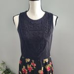 Xhilaration Xhiliration Floral Print Long Sleeveless Maxi Dress L Photo 2