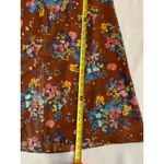 ZARA  NEW WOMAN MIDI‎ FLORAL PRINT DRESS WITH BOW V-NECK Photo 5