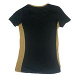NFL New Orleans Saints Ladies Top Size S Black Gold Sexy Photo 2