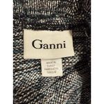 Ganni Anthropologie Pinnacle Tweed Knit Ruffle Mock Neck Fit and Flare Dress M Photo 7