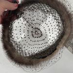 Vintage mink halo with cage. Brown Photo 5