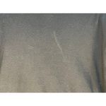 VTG Xabia Sweater 80s Medium Black Leather Shoulder Flames Whimsygoth Vampire Photo 2