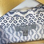 Habitat  Clothes to Live In Geometric Button Down Top Photo 3