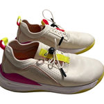 Clove Classic Nursing Shoes Women's 7 Lemon Aid Yellow Pink Healthcare Sneakers Photo 0