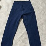 Lululemon Like new Blue High-Waisted Capri Leggings size 2 Photo 8
