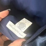 Urban Outfitters  Navy Shiny Satin Straight-Neck Romper 10 Photo 3