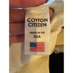 Cotton Citizen Sweatshirt Wonen XS Ivory Zipper Sides Crew Neck Athleisure Photo 9