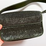 STAUD  Tommy bag moss olive green beaded shoulder purse embroidered metallic NYE Photo 11