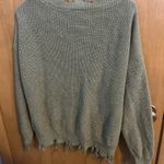 Prómesa Promesa Green V-Neck Sweater Photo 1