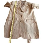 Topshop  Farrah Belted Long Blazer Oversized Boyfriend Office Preppy NWOT 6 Photo 9