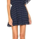 Tularosa  Women's One Shoulder‎ Striped Mini Dress Blue Size S Photo 0