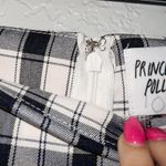 Princess Polly New Black & White Breanna Check Plaid Skort Size 4 Photo 4