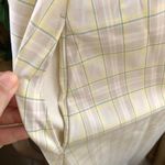 GU (Uniqlo) x Rokh Smocking Camisole Dress in Cream Plaid Tan Size M Photo 9