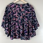 Lucky Brand Paisley Spring Blouse Photo 2