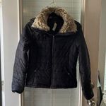 Aeropostale Juniors Puffer Jacket Small Hooded Black Size undefined Photo 0