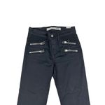 Lovers + Friends - Bailey Flare Moto Jeans in Black Photo 1