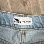 ZARA  multi cargo pocket high rise waisted straight leg jeans size 6 Photo 5