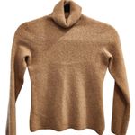 Charter Club  100% Cashmere Tan Turtleneck Sweater Size XS Petite Photo 0