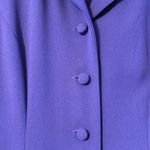 Warren Petites New York Royal Blue Suit Jacket Dress 10P Photo 3