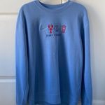 United monograms Like New East Coast Embroidered Sweatshirt Photo 0