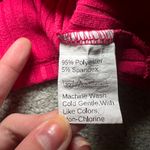 SheIn Hot Pink Cropped V-neck Tank Top Size Small Photo 3