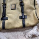 Dooney & Bourke Dooney & Bourke Satchel Tan Brown Signature Coated Canvas Zip Top Crossbody Photo 1