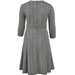 London Times Jewel Neck 3/4-Sleeve Midi Dress Size 14W New with Tag T7077W Photo 3