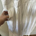 Torrid  Midi Textured Cotton Tiered Dress Size 4X White Summer Vacation Beach‎ Photo 2