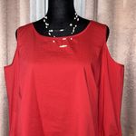 Zac and Rachel  Size L Cold Shoulder Blouse Photo 1