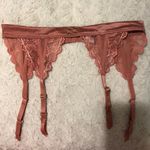 Victoria's Secret  Pink Lace Garter Belt Photo 0