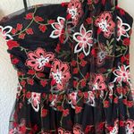 BCBGeneration New One Shoulder Embroidered Mini Dress Size 4 Photo 6