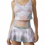 Free People Movement FP Movement Free People Kindred Spirit Knotted Tank Top Athletic Print NEW Photo 1