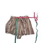 Cali 1850  colored striped linen shorts size medium Photo 3