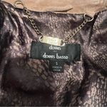 Dennis Basso Vintage  Women’s Suede Leather Turn Lock Closure Jacket S Tan Photo 7