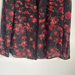 The Kooples  Muslin shirt with "Romantic Roses" print Small Photo 6