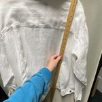 Jones New York NWT  size 3X white Linen jacket Photo 5
