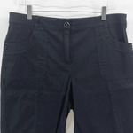 Karen Scott Black Straight Fit Tailored Chino Short Photo 10