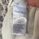 White House | Black Market EUC Smocked Waist Tiered Skirt Dress Black White Large Photo 9