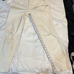 Pilcro and the Letterpress Oil or and the Letterpress White Distressed High Rise Ripped Knee Jeans-6/27 Photo 3