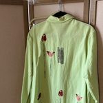 Mirror Image Light Green Cotton Top 1X Photo 10