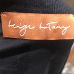 Beige botany black short sleeve T Photo 5