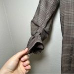 NWT The Workshop‎ Plaid Women's Blazer large academia career office fall Brown Size XL Photo 1