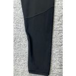 Adidas  Climalite Leggings Women's Black Large Soft Logo On Side‎ Gym Workout Photo 4