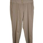 Anne Klein Beige Taupe Ponte Dress Pants Size 6 Petite Photo 0