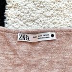 ZARA  Oatmeal Sweater Crop Tank S Photo 2