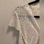 CAbi  V-Neck Lace Cap Sleeve Cottagecore Blouse Photo 2