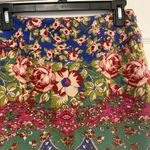 Anthropologie Maeve Skirt Sz 2 Textured Pencil Floral Career Summer Boho Vibrant Photo 3