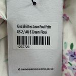 Princess Polly  Dress Floral Mini White Photo 2