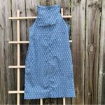 Joe Fresh  Blue Geometric Print Shift dress 6 Photo 3